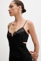 Bardot rochie negru 60025DB