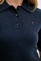 Шерстяное платье Tommy Hilfiger WW0WW46436 тёмно-синий