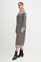 Шерстяное платье Tommy Hilfiger WW0WW46761 бежевый AW25