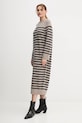 Tommy Hilfiger rochie din lână WW0WW46761 bej AW25
