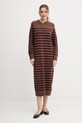 Oblačila Volnena obleka Tommy Hilfiger WW0WW46761 rjava