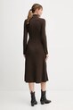 Vlnené šaty Tommy Hilfiger WW0WW47303 zelená NC25