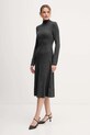 Tommy Hilfiger sukienka wełniana casual szary WW0WW47303