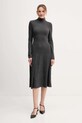 Шерстяное платье Tommy Hilfiger WW0WW47303 серый NC25