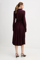 Odzież Tommy Hilfiger sukienka WW0WW48398 bordowy