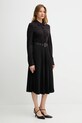 Šaty Tommy Hilfiger WW0WW48398 černá AW25