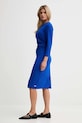 Šaty Calvin Klein LV044D062G modrá AW25