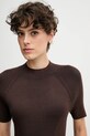Šaty Calvin Klein Jeans LV047D318G hnědá