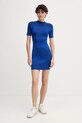 Calvin Klein Jeans sukienka LV047D318G niebieski AW25