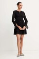 MICHAEL Michael Kors sukienka MF583637R3 czarny AW25