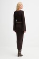 Îmbrăcăminte MICHAEL Michael Kors rochie cu lână MF5835G4VR maro