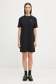 Fred Perry sukienka z elastanem czarny D1173