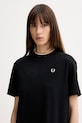 Fred Perry sukienka czarny D1173