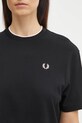 Fred Perry sukienka czarny D1173