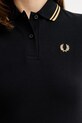 Fred Perry sukienka bawełniana D1177 czarny