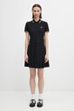 Fred Perry sukienka bawełniana D1177 czarny