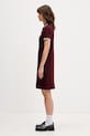 Fred Perry dress D3600 maroon SS26