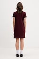 Odzież Fred Perry sukienka D3600 bordowy