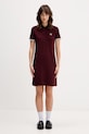 Fred Perry dress D3600 maroon