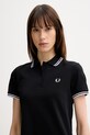 Fred Perry sukienka czarny D3600