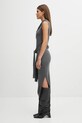 JW Anderson vestito con lana Tie Detail Sleeveless KW1445.YN0320 grigio AW25