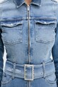 Karl Lagerfeld Jeans sukienka jeansowa A4W13001 niebieski