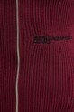 Šaty Karl Lagerfeld Jeans A4W13011 burgundské