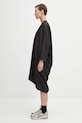 Visvim selyem ruha ruana dress l/s 325105017004 fekete AW25