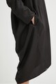 Visvim selyem ruha ruana dress l/s 325105017004 fekete