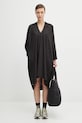 Visvim selyem ruha ruana dress l/s 325105017004