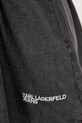 Karl Lagerfeld Jeans sukienka jeansowa A4W13003 szary