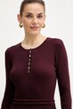 Morgan sukienka bordowy RMCOSI