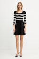 Morgan rochie RMPIA negru AW25