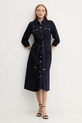 Morgan sukienka jeansowa RJEANA granatowy AW25