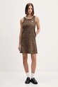 adidas Originals sukienka jeansowa KA2677 brązowy AW25