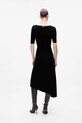 Karl Lagerfeld rochie A4W13026 negru AW25
