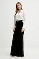 Elisabetta Franchi vestito con seta ABR4657E2 nero AW25