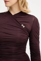 Šaty Elisabetta Franchi AB88857E2 fialová
