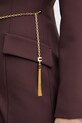 Сукня Elisabetta Franchi AB89657E2 бордо