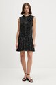 Платье с шерстью HUGO 50547635 чёрный AW25
