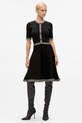 Karl Lagerfeld vestito mini nero A4W13024