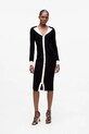 Karl Lagerfeld vestito midi nero A4W13025