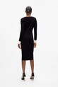 Karl Lagerfeld vestito A4W13025 nero AW25