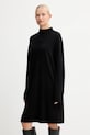 Šaty s příměsí vlny Marc O'Polo 509511867033 černá AW25