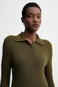 Marc O'Polo vestito con lana verde 5000006940