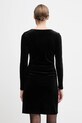 Odzież Dkny sukienka welurowa DD5V1M55 czarny