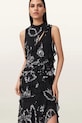 AllSaints vestito di viscosa CADY W004DD nero AW25