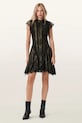 Рокля AllSaints FLEUR овално черен W132DD