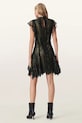 Рокля AllSaints FLEUR W132DD черен