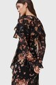 AllSaints sukienka FRESCA W021DD czarny
